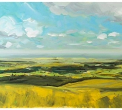 ' The View from High Pike ' . . . Adventures in Acrylics with Martin Evans 
